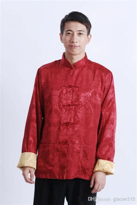 Tang Suit Chinese Traditional Clothes Mens Jackets Casual Chinese Clothing