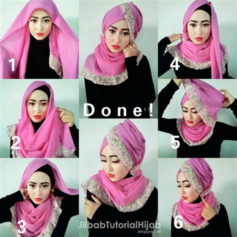 25 Tutorial Hijab Segi Empat Wisuda Terbaru 2017 Abocadosalfracaso