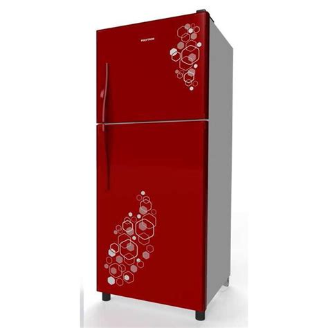 Kulkas ini memiliki warna silver hairlane dan pada bagian pintunya, didesain dengan bahan stainless steel sehingga tidak dapat berkarat. Jual POLYTRON Kulkas 2 Pintu PRM 21HHR Maroon | Bhinneka