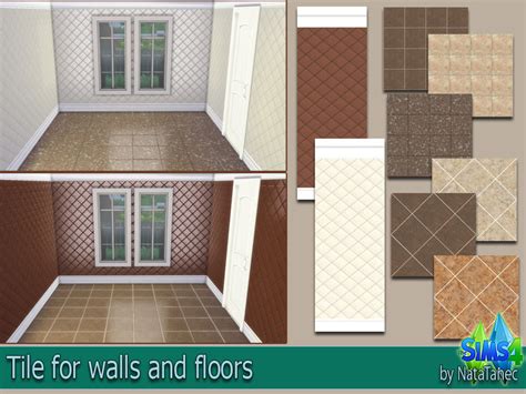 Corporation Simsstroy The Sims 4 Tile For Walls And Floors
