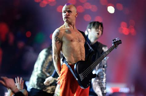 Red Hot Chili Peppers Flea Explains His Miming At The Super Bowl