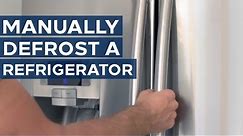 How to Manually Defrost Your Refrigerator | Sears