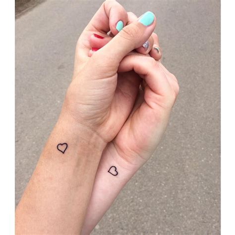 19 Matching Tiny Tattoos That Will Inspire You And Your Bff To Get