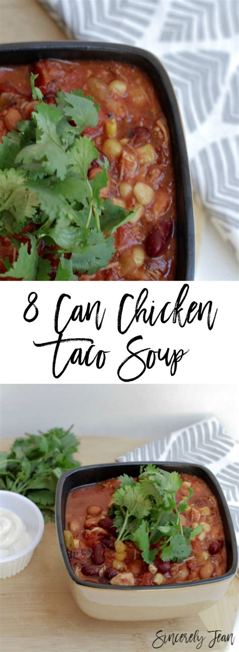For rodents, as well as most pests in and around the home. Easy 8 Can Chicken Taco Soup - Sincerely Jean