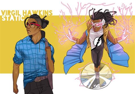 Virgil Hawkins Super Choque Jovens Titãs Jovens Titans