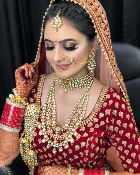 indian bridal makeup photos pictures wavy haircut
