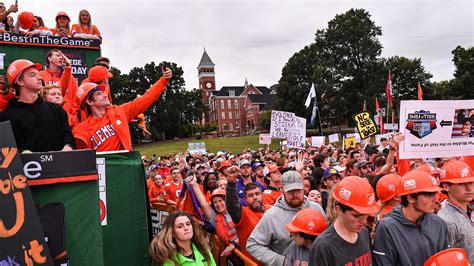 Espn College Gameday At Clemson Draws Thousands Of Fans Posters