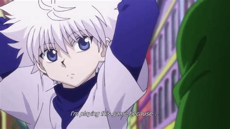 Can Someone Explain What Was Going Through Killuas Head In This Scene