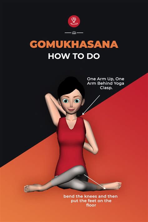 How To Do Gomukhasana Cow Face Pose Steps And Its Benefits Learn