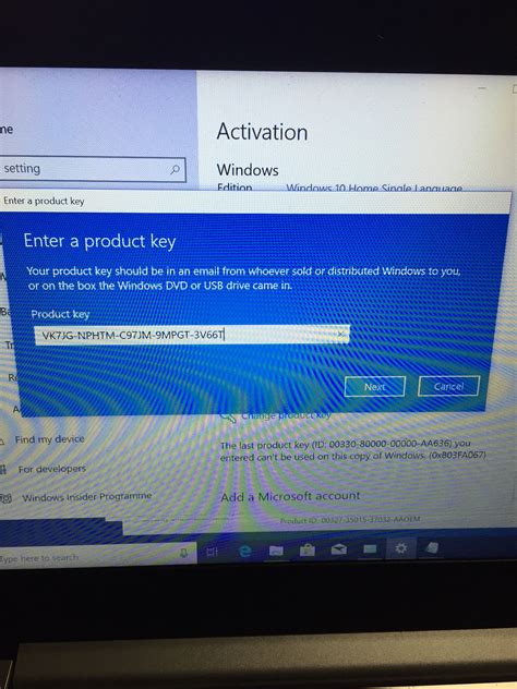 Error 0xc004f050 When Trying To Upgrade To Windows 10 Pro Microsoft