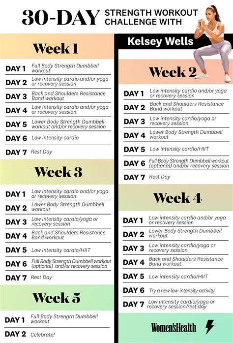 Free 30 Day Workout Challenge