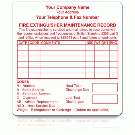 Fire Extinguisher Daily Check List Pdf Monthly Fire Extinguisher