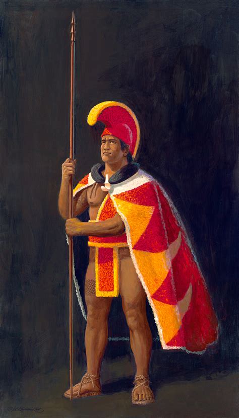Young King Kamehameha Herb Kawainui Kāne