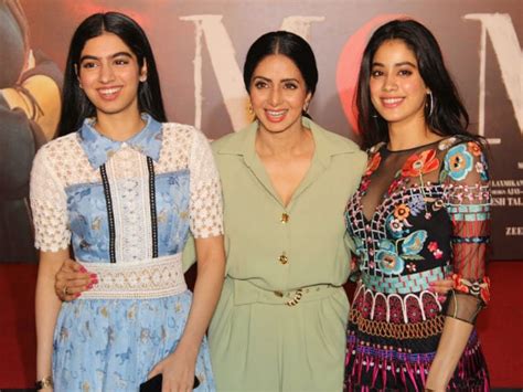 Sridevis Daughters Jhanvi Khushi Were The Stars At Moms Trailer