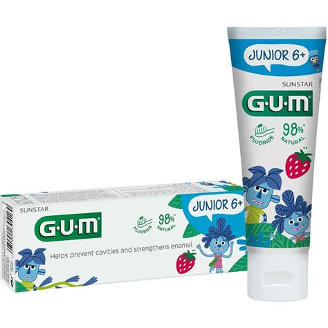 Gum Junior Zubní Pasta Pro Děti 6 Let 50ml Beldentalcz