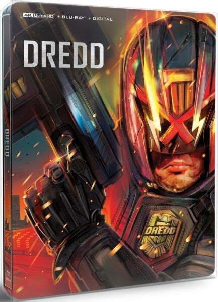Dredd Steelbook 4k Ultra Hd Blu Ray Digital Best Buy For Sale Online Ebay