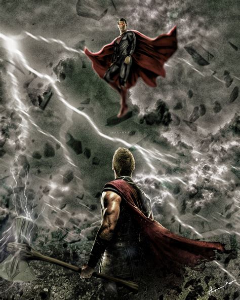 Hasan Kazi Superman Vs Thor
