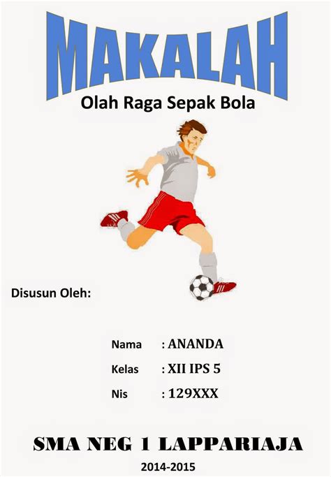 Cover Makalah Olahraga – Goresan
