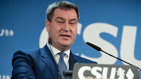 Bayerns ministerpräsident markus söder und staatsminister georg eisenreich haben für eine überraschung in münchen: Künftiger CSU-Chef Markus Söder: "Wir müssen die Partei ...