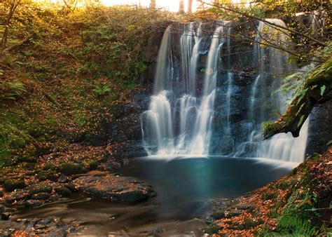 Forest · hidden gem · waterfall. Glenariff Forest Park Waterfalls Autumn 2011 | www ...