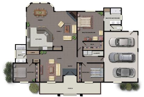 17 Fantastic Modern Villa Floor Plans That Make You Swoon House Plans