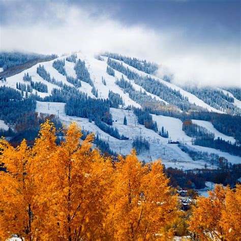 October Snow At Colorado Ski Resorts