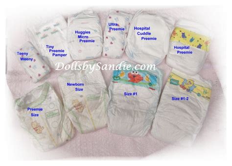 Chart Picture For Diaper Sizes