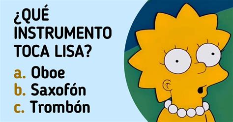 Test ¿cuánto Sabes De Los Simpson Responde Las Preguntas Y