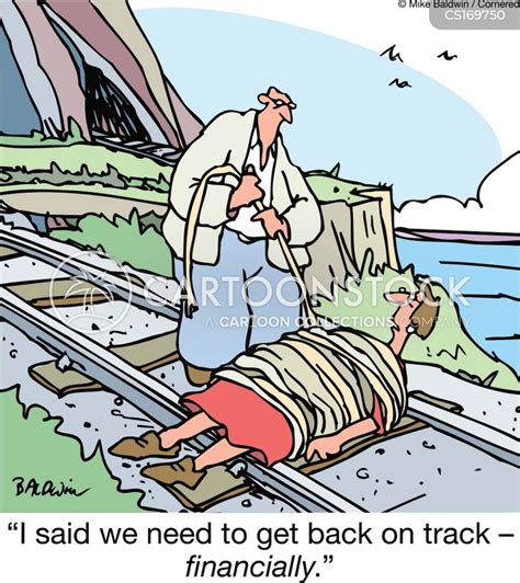 Back On Track Cartoons And Comics Funny Pictures From Cartoonstock