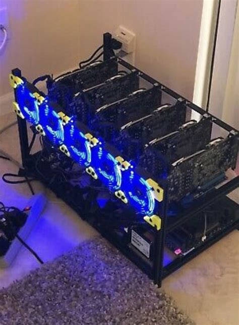 Building an ethereum mining rig is a long term investment. 6 GPU 178 MHs Ethereum Crypto Coin Currency Mining Rig for ...