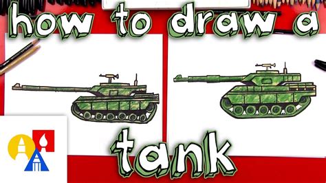 How To Draw A Realistic Tank Youtube