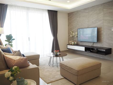 Contemporary Minimalistic Living Room Condominium Design Ideas And Photos
