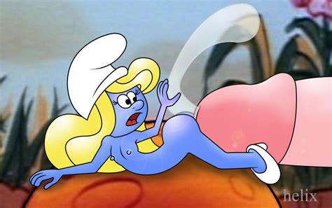 Rule 34 Helix Smurfette Tagme The Smurfs 1288477