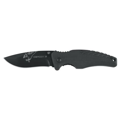 Purchase The Defcon 5 Tactical Folding Knife Lima Black By Asmc