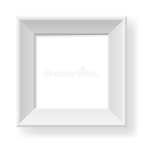 Realistic White Frame Stock Vector Illustration Of Modern 25064273