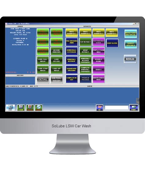 Software For Car Wash And Fast Lube Business Scilube Lsw