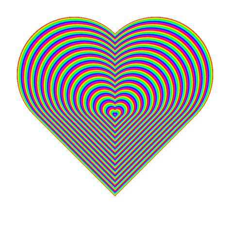 Heart Rainbow Sticker For Ios And Android Giphy