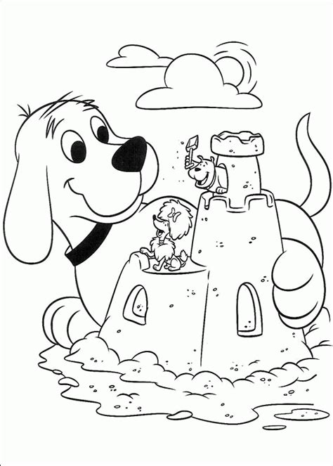 Free printable clifford coloring pages. Coloring Page Of Clifford The Big Red Dog - Coloring Home