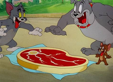 When feeding raw bones to cats, be sure that they are small enough that your cat can chew on them. Tom & Jerry Pictures: "The Truce Hurts"