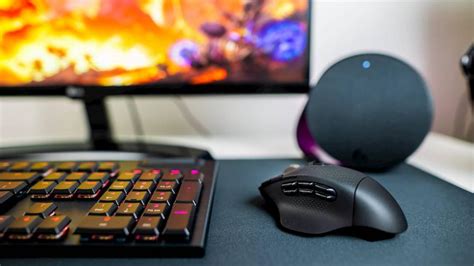 I wouldn't be embarrassed to be seen using this mouse in an office or around family since it's not glowing green with the words predator on it or whatever. Logitech G604 Lightspeed Wireless Gaming Mouse