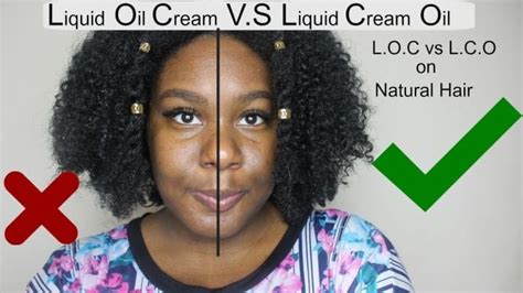 The Loc Method Is Applying Liquid Oil And Cream In That Order But