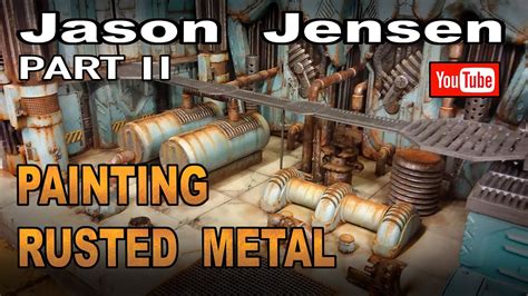 Painting Rusted Metal Youtube