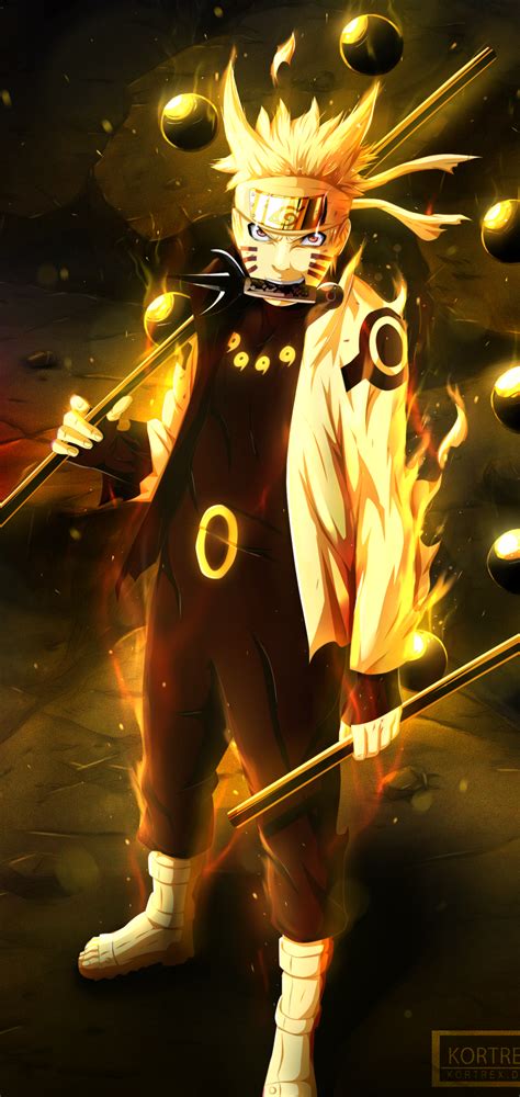 Gold Naruto Wallpapers Wallpaper Cave