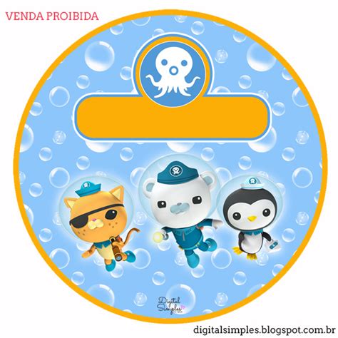 Octonauts Free Printable Wrappers And Toppers For Cupcakes Oh My