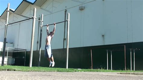 76 Pull Ups Dead Hang No Kipping In A Row Hang Recovery Youtube