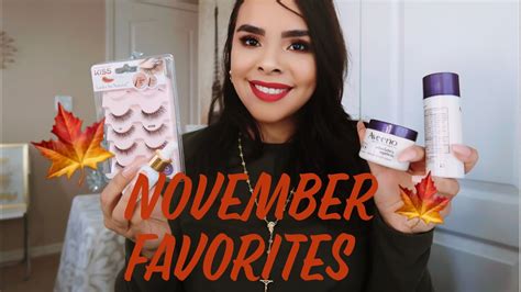 November Favorites Skin Care Beauty Favorutes Youtube