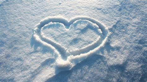 Hearts In The Snow Wallpapers High Quality Download Free