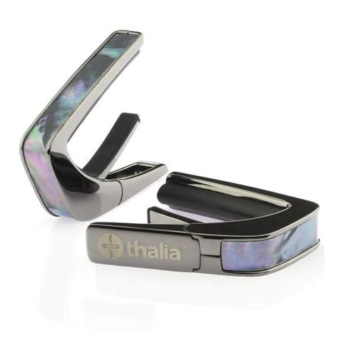 Thalia Capo 200 In Black Chrome Finish With Silver Lip Conch Inlay