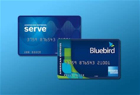 The bluebird ® american express ® prepaid debit account (bluebird prepaid debit account) and card are issued by american express travel related services company, inc., not a bank. American Express Serve vs. BlueBird Prepaid Card: Which is Better?