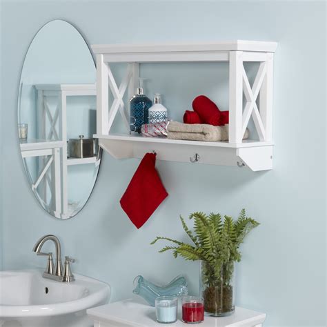 Keep your bathroom tidy with classy bathroom shelves. 20 Best Wooden Bathroom Shelves Reviews